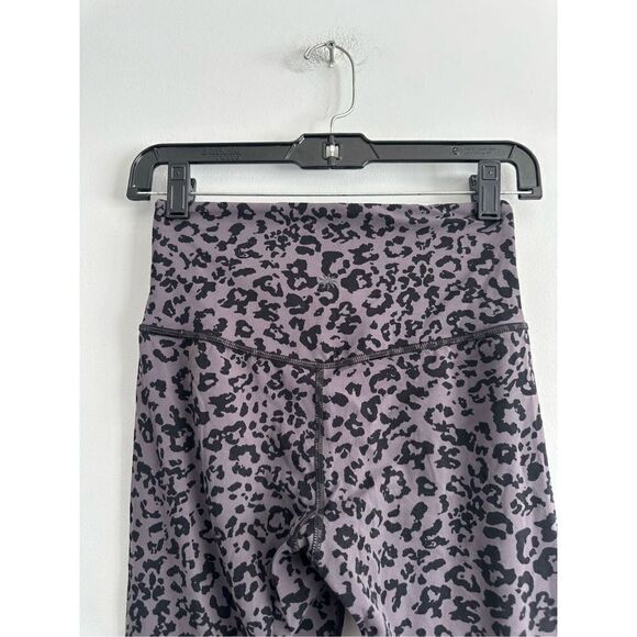 Athleta Leopard Elation Ultra High Rise Tight Leggings 7/8 Ankle Gray/Black XS - Picture 6 of 9
